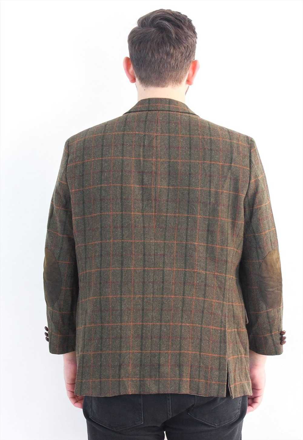 DAKS London Men L Blazer Wool UK 44S US Jacket Pl… - image 2