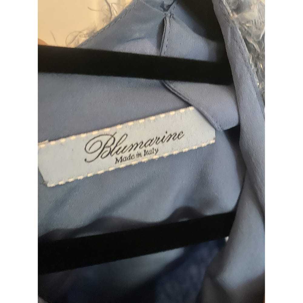 Blumarine Silk mini dress - image 4
