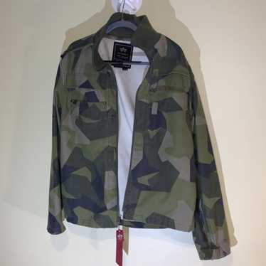 ジャケット・アウター ALPHA INDUSTRIES INC,cotton army jacket Vintage 1973 ALPHA INDUSTRIES M-65 Vietnam War Era Mens M