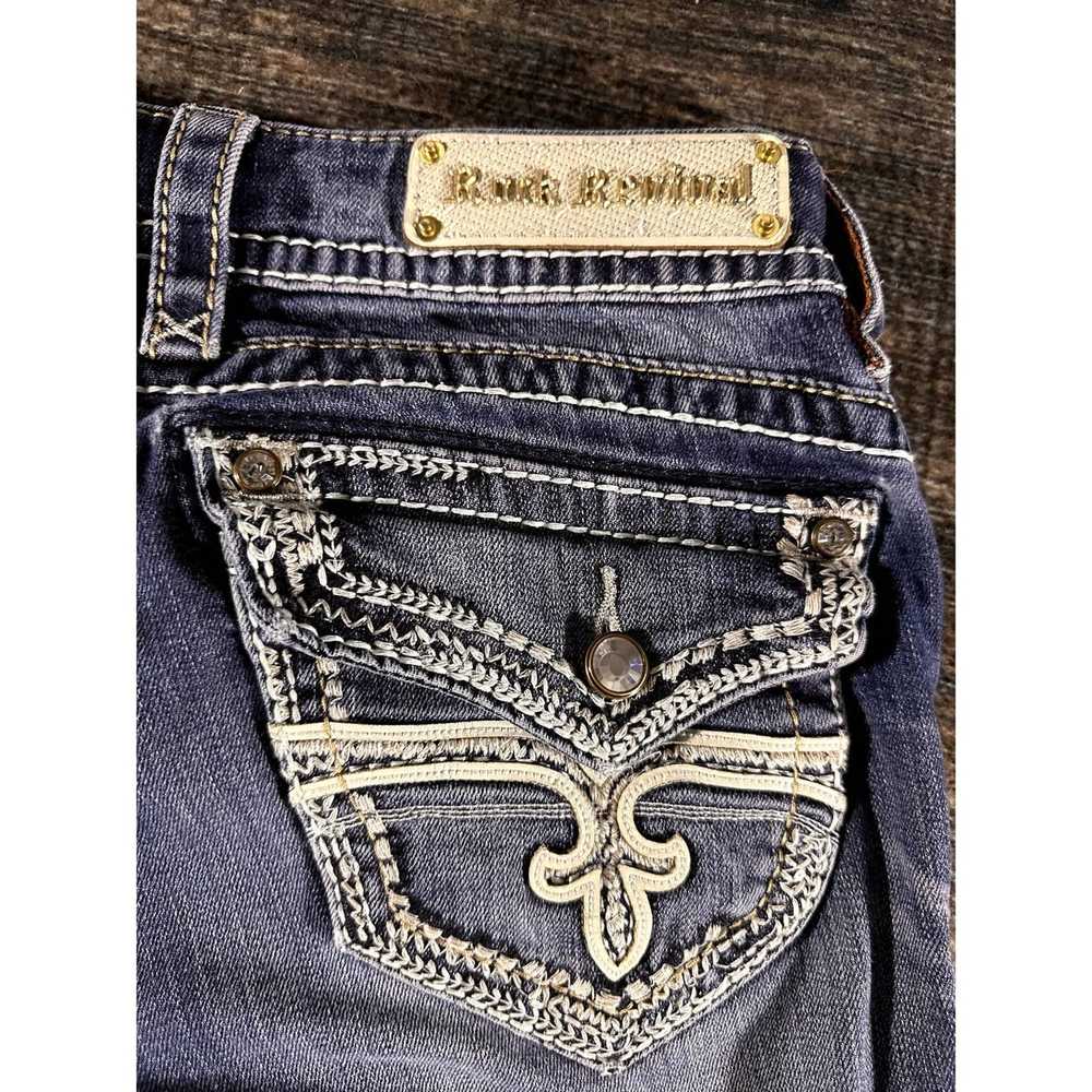 Rock Revival Rock Revival Jen Skinny Distressed W… - image 3