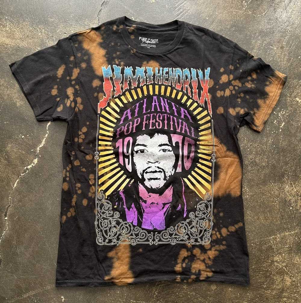 Band Tees × Jimi Hendrix × Rock T Shirt Vintage B… - image 1