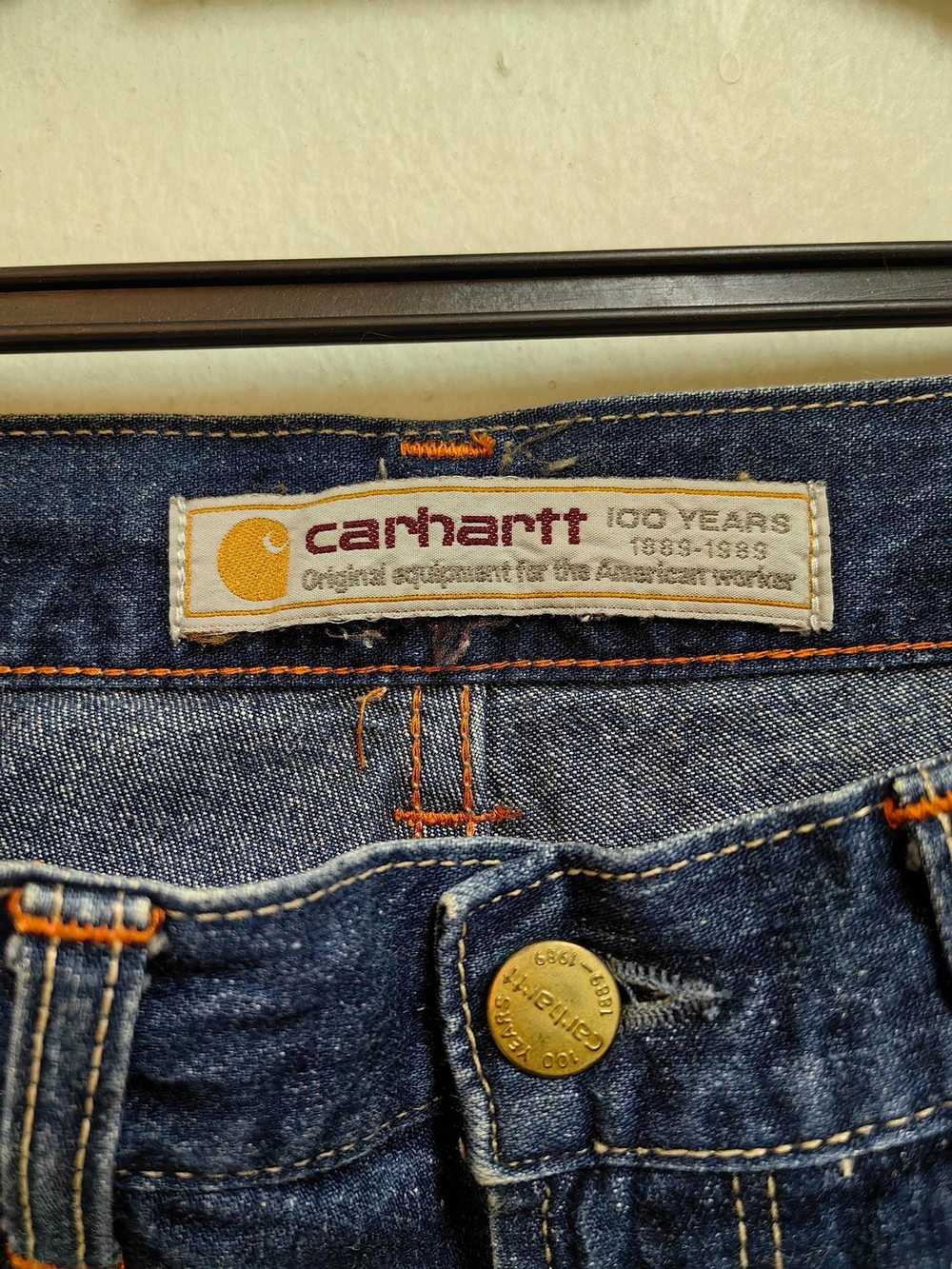 Carhartt × Vintage Vintage Carhatt 100 Years Anni… - image 4