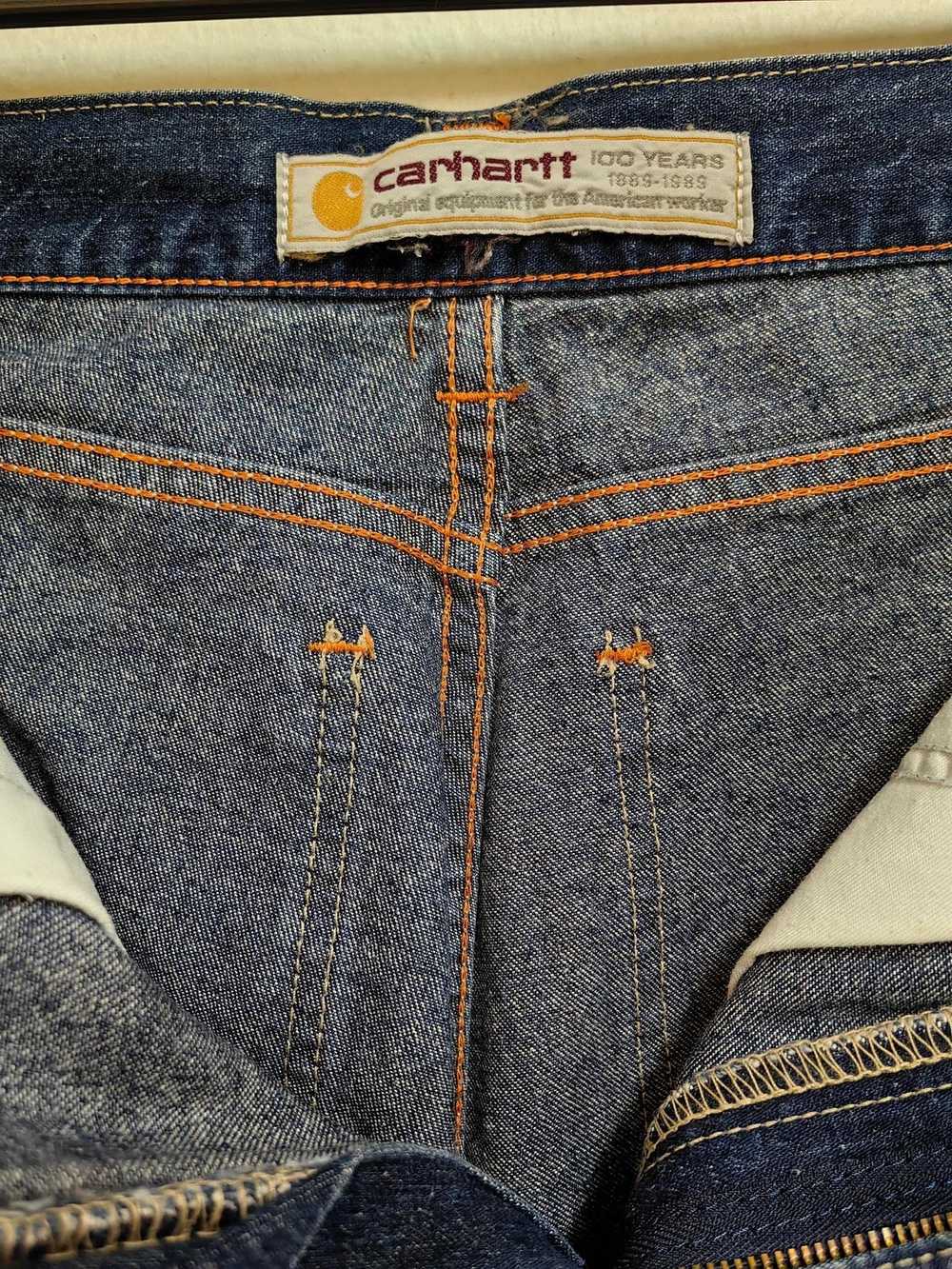 Carhartt × Vintage Vintage Carhatt 100 Years Anni… - image 5