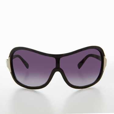 Oversized Unisex Shield Vintage y2k Sunglasses - G