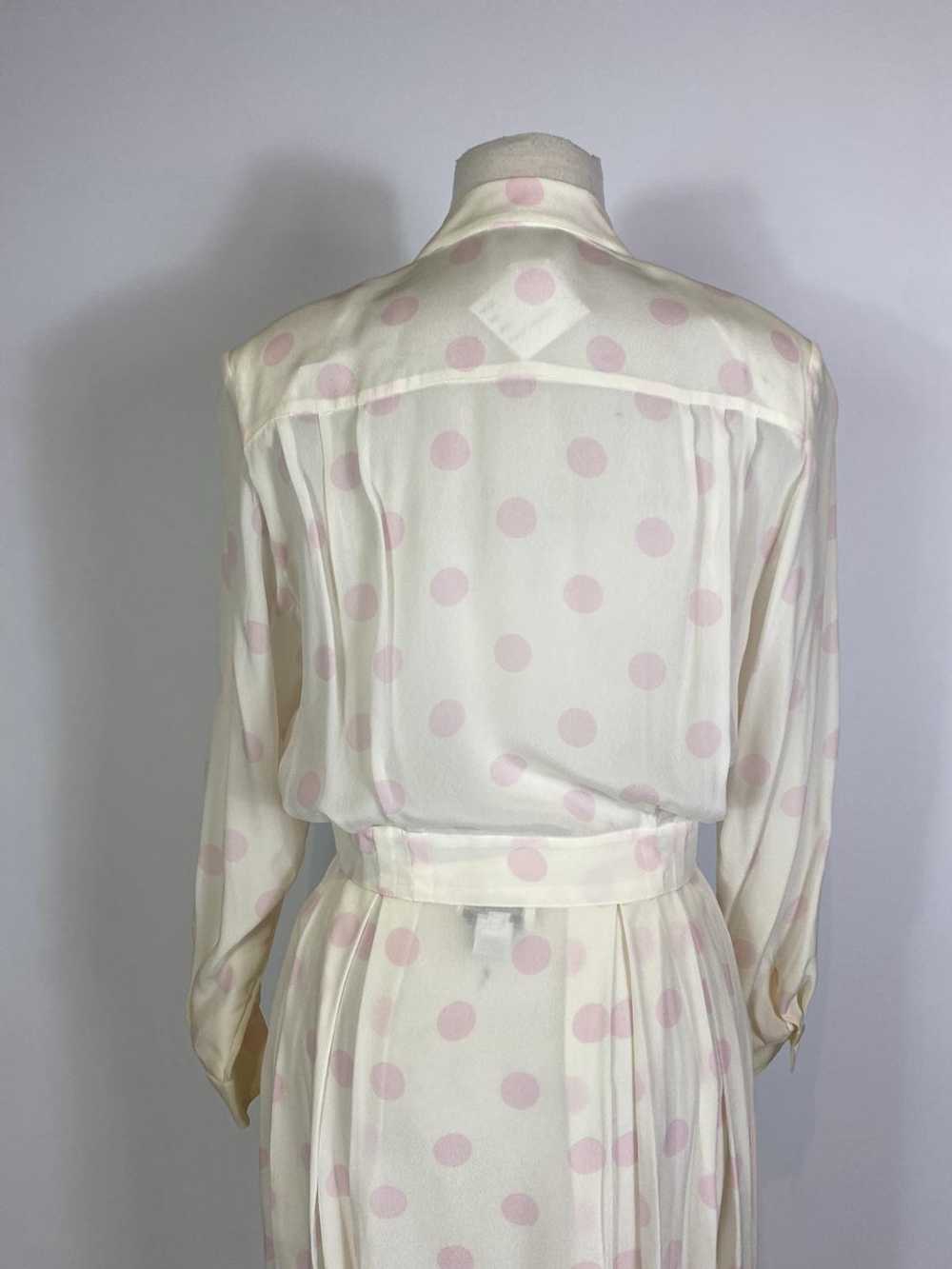 1980s Christian Dior Two Piece Polka Dot Jacket a… - image 6