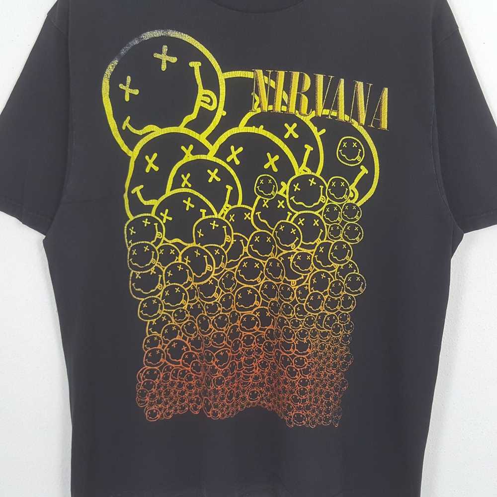 Band Tees × Nirvana × Vintage Vintage NIRVANA Ame… - image 2