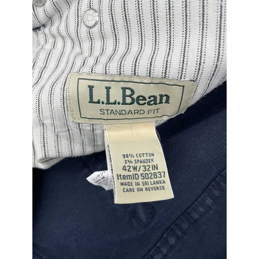 L.L. Bean L.L. Bean Blue Corduroy Pants Men's 42x… - image 4