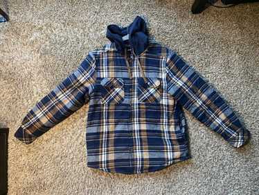 Other Flannel Hooded Shirt Jacket - image 1
