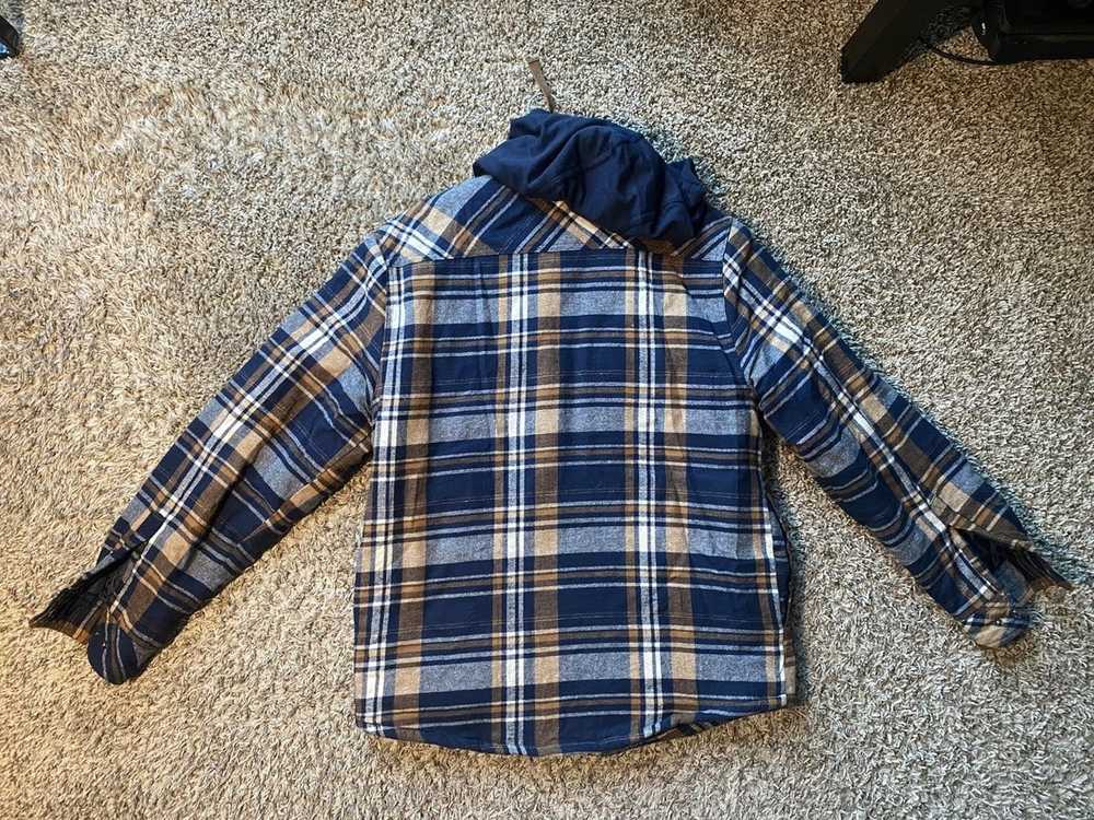 Other Flannel Hooded Shirt Jacket - image 5