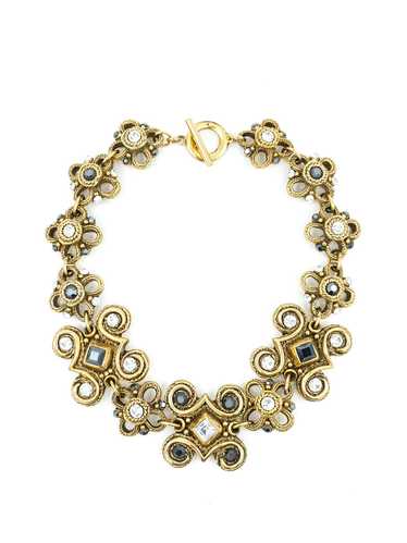 Claire Deve Crystal Accented Collar