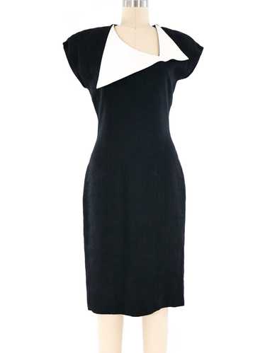 Patrick Kelly Asymmetrical Colorblock Dress