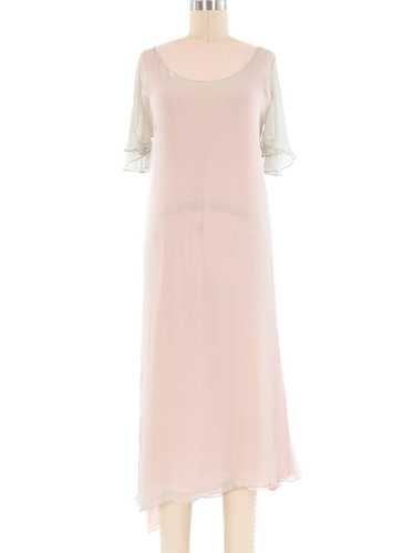 Giorgio Di Sant’Angelo Cotton Candy Chiffon Dress