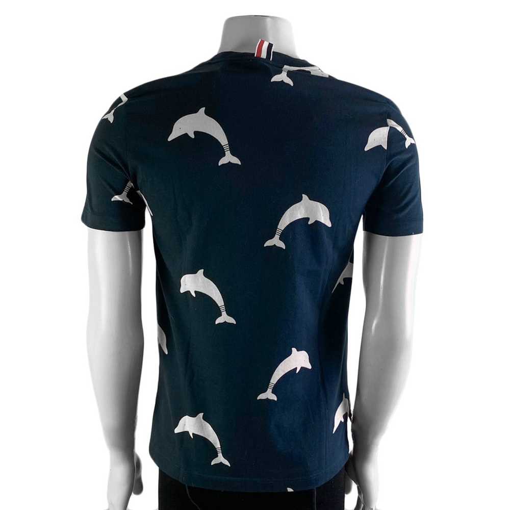 Thom Browne Thom Browne Dolphin Print T-Shirt (tb… - image 2
