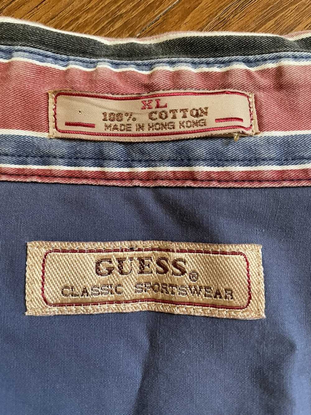 Guess × Streetwear × Vintage Vintage Guess Button… - image 3