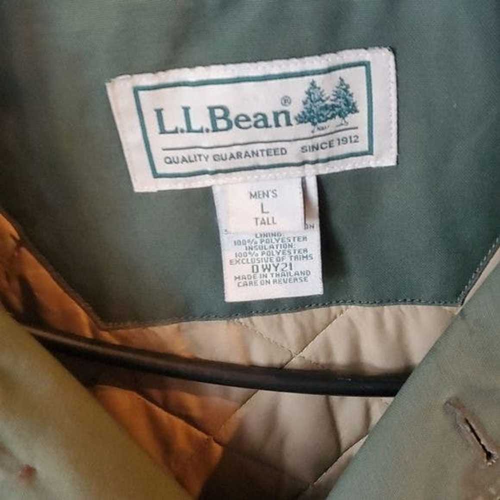L.L. Bean L.L. Bean 90's Quilted Insulate Hunter … - image 6