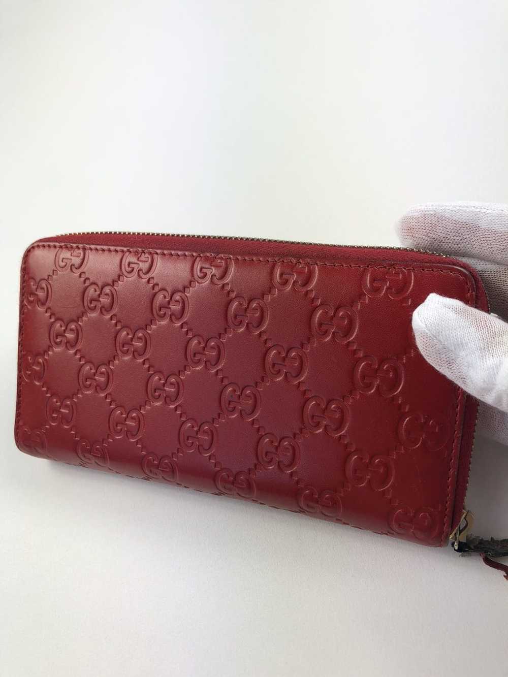 Gucci Gucci gg guccissima leather zippy wallet - image 2