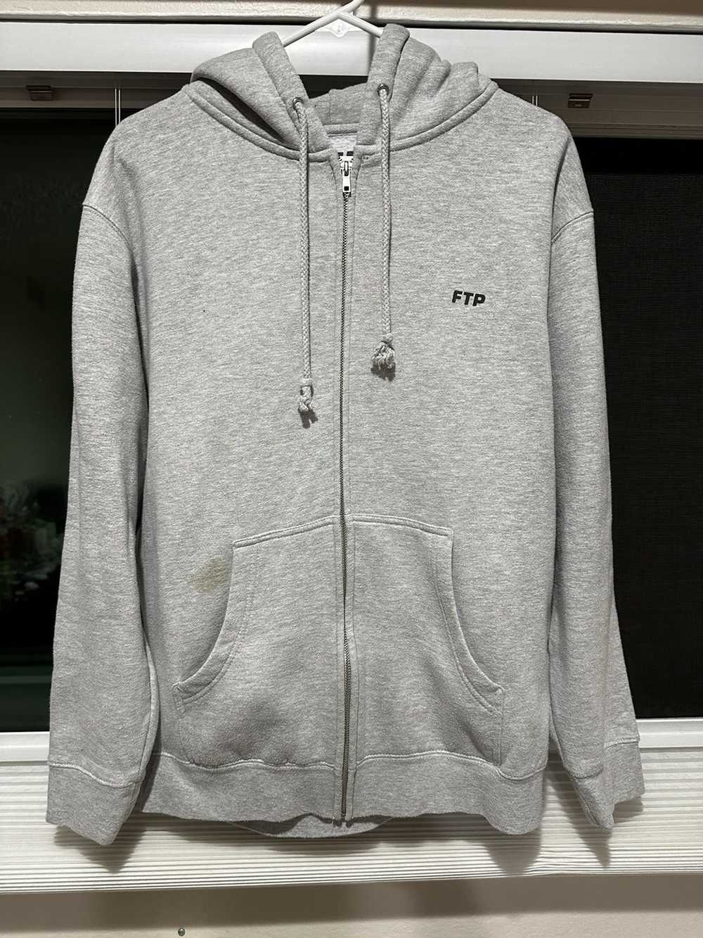 Fuck The Population ftp zip up hoodie graffiti tr… - image 1