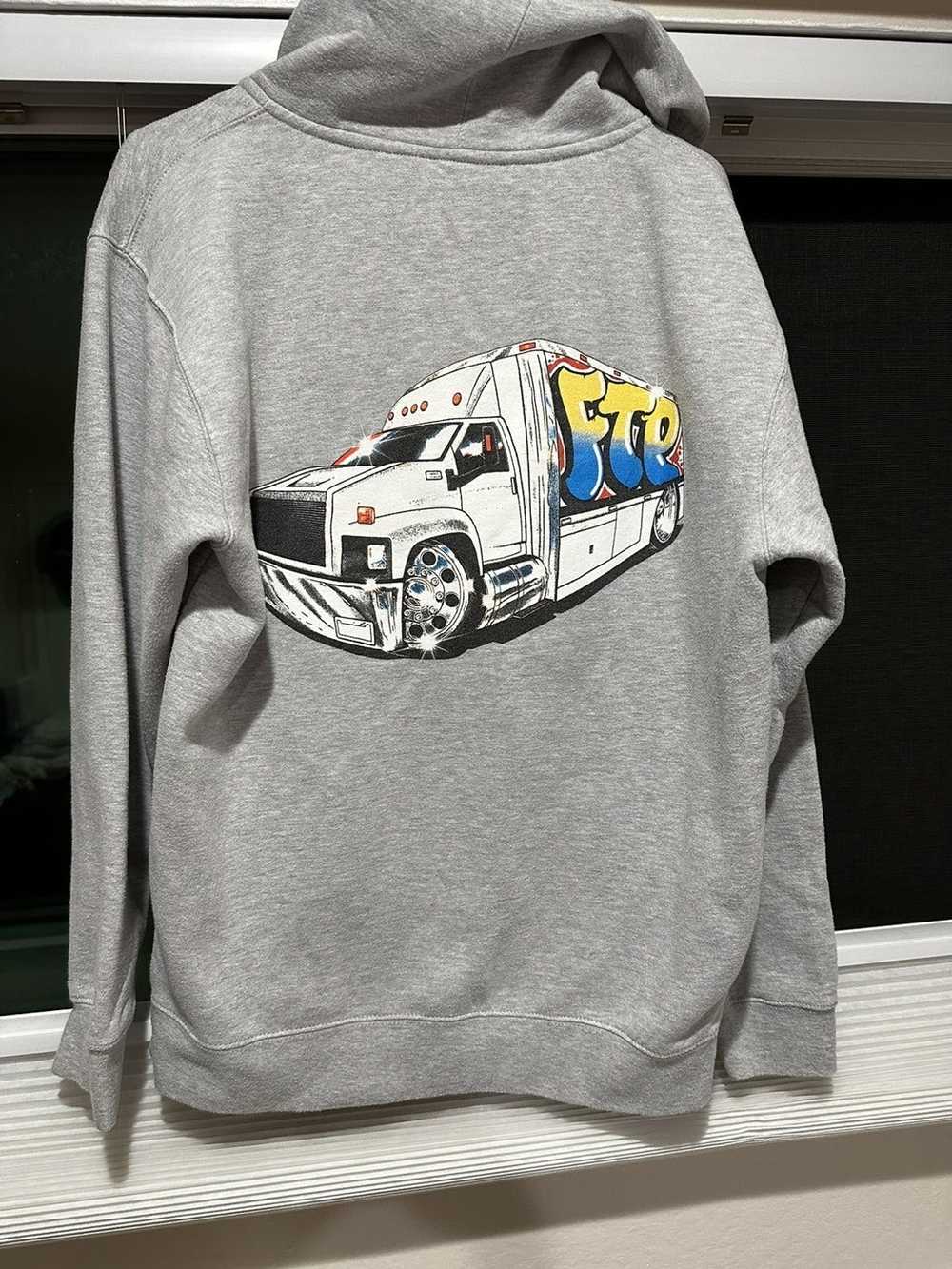 Fuck The Population ftp zip up hoodie graffiti tr… - image 2