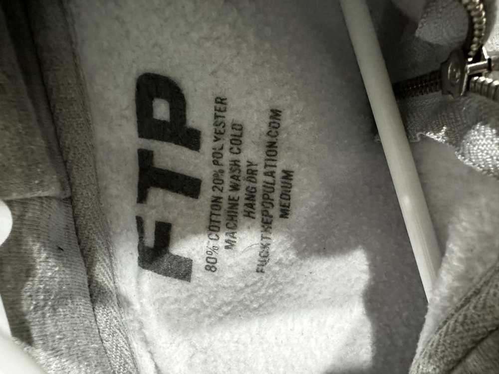 Fuck The Population ftp zip up hoodie graffiti tr… - image 4