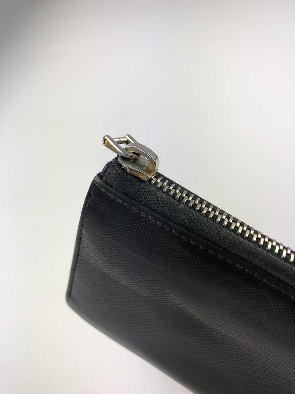 Prada Prada saffiano corner leather wallet - image 6