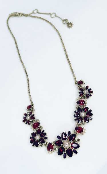 Marchesa Marchesa crystal necklace