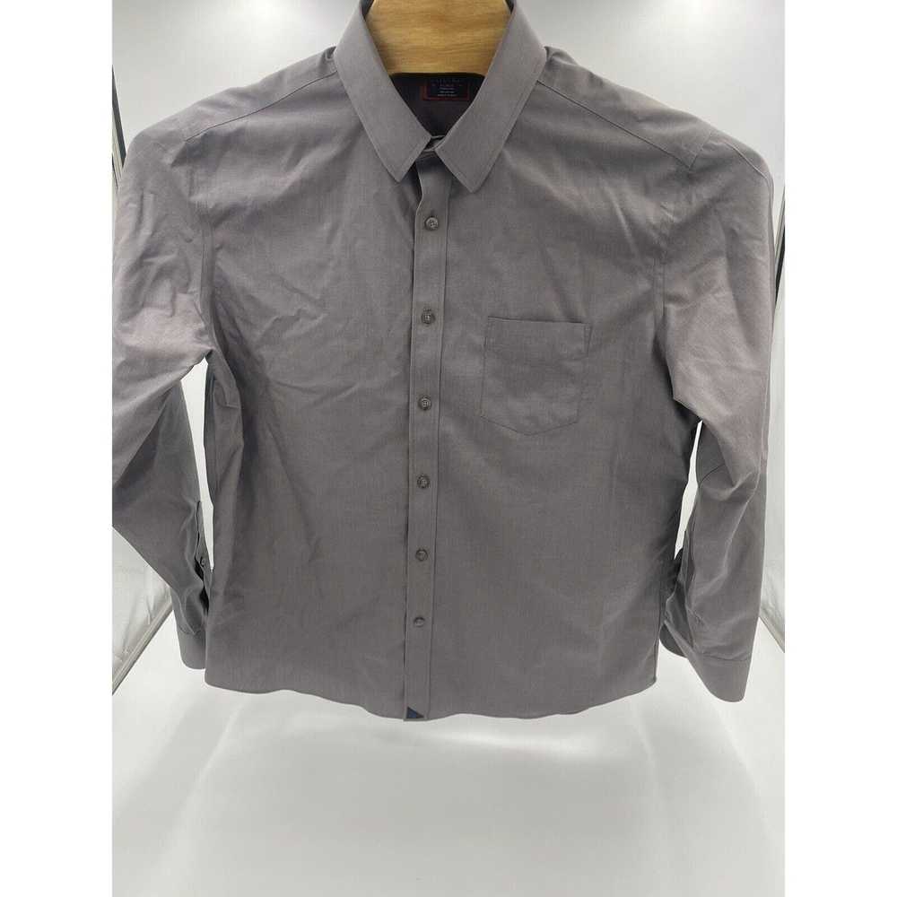 UNTUCKit UNTUCKit Gray Long Sleeve Button Up Shir… - image 3