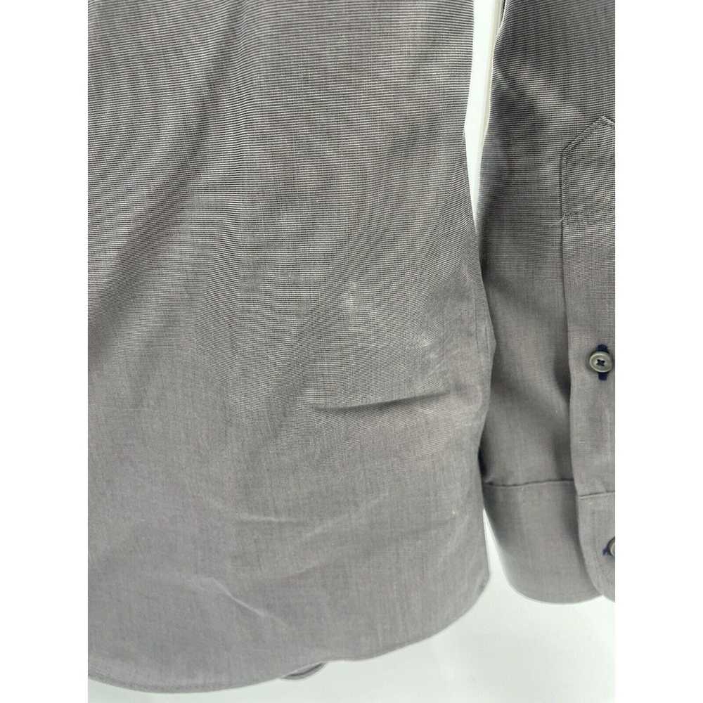 UNTUCKit UNTUCKit Gray Long Sleeve Button Up Shir… - image 5