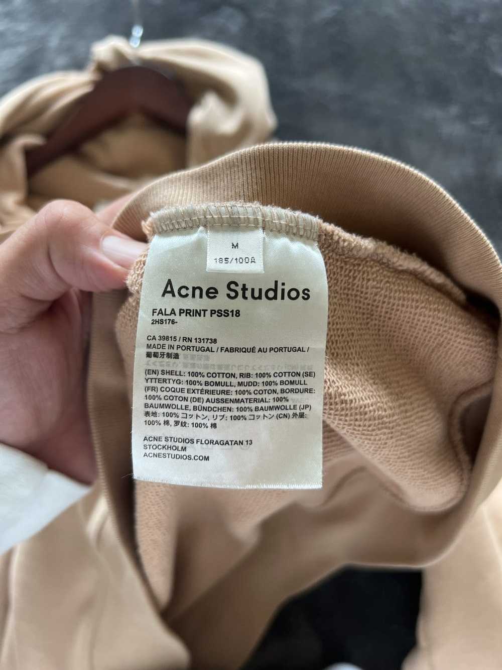 Acne Studios Graphic acne studios hoodie - image 4