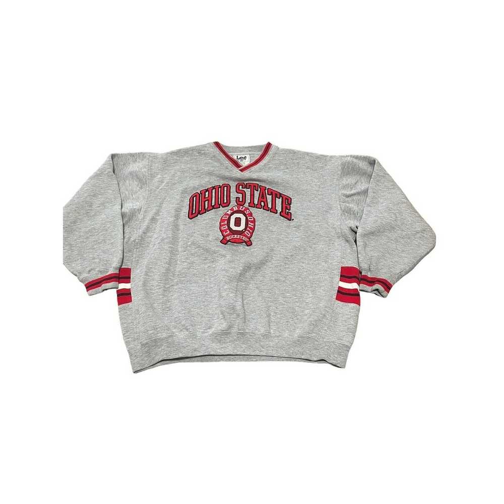 Lee Vtg 90's Ohio State Buckeyes Sweatshirt Lee S… - image 2