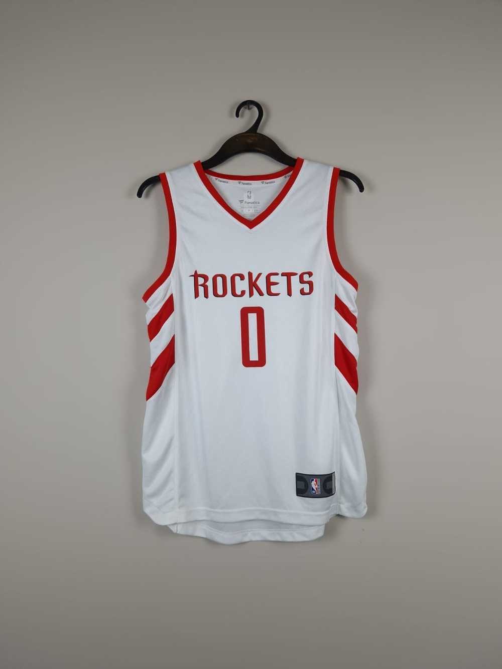 NBA × Vintage Westbrook #0 Houston Rockets Fanati… - image 1