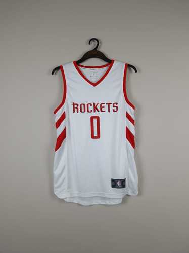 NBA × Vintage Westbrook #0 Houston Rockets Fanati… - image 1