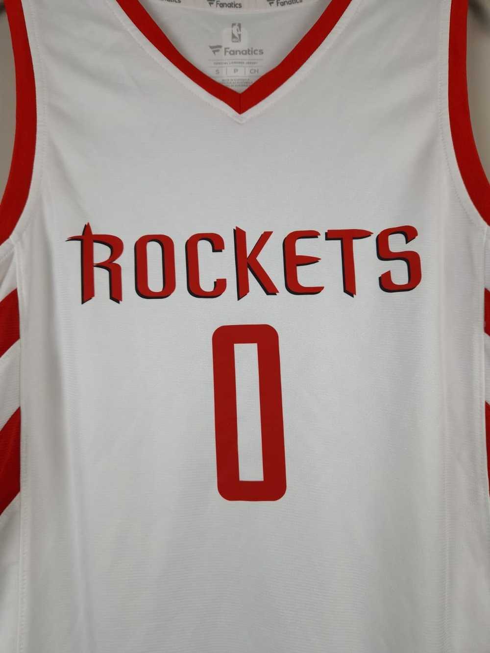 NBA × Vintage Westbrook #0 Houston Rockets Fanati… - image 2