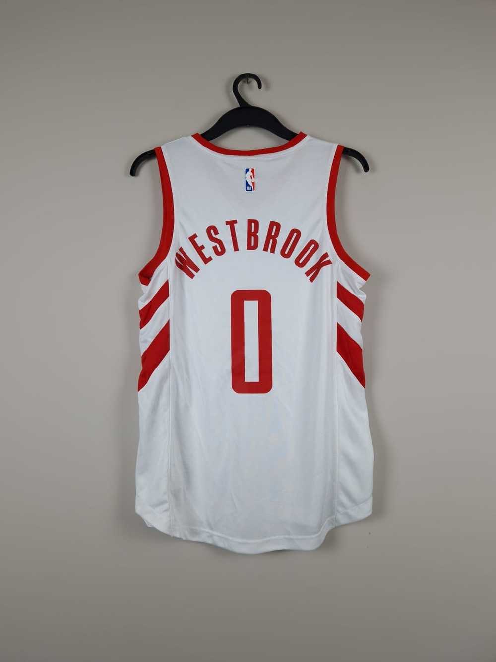 NBA × Vintage Westbrook #0 Houston Rockets Fanati… - image 4