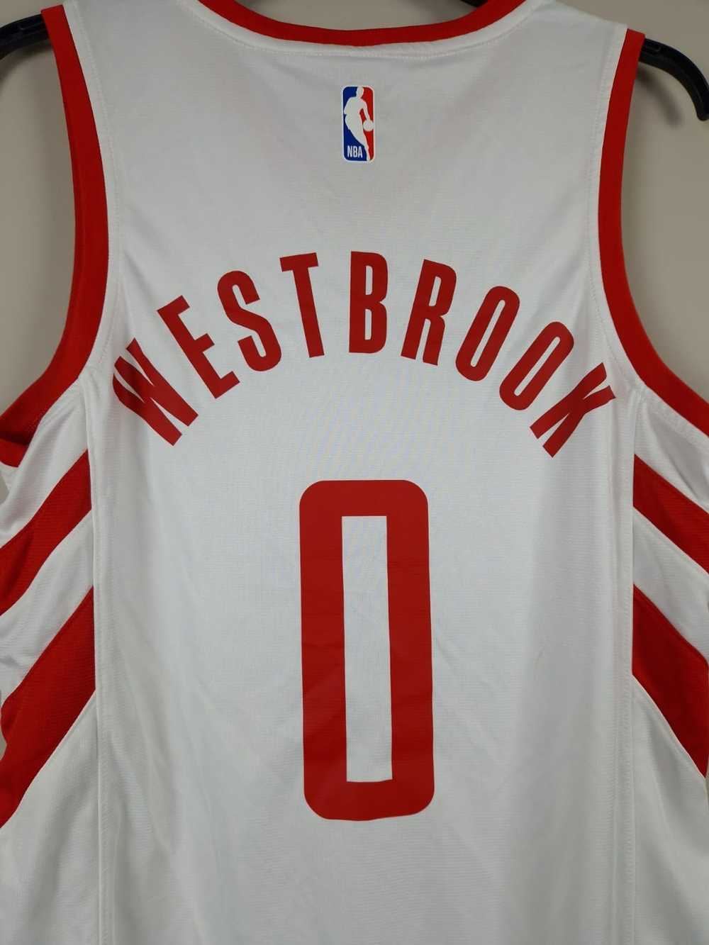 NBA × Vintage Westbrook #0 Houston Rockets Fanati… - image 5