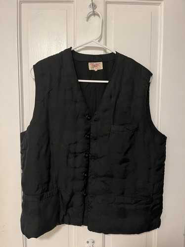 Japanese Brand × Vintage Vintage Black Vest Japane