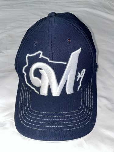 90s Milwaukee Brewers Logo MLB Baseball t-shirt Large - The Captains  Vintage