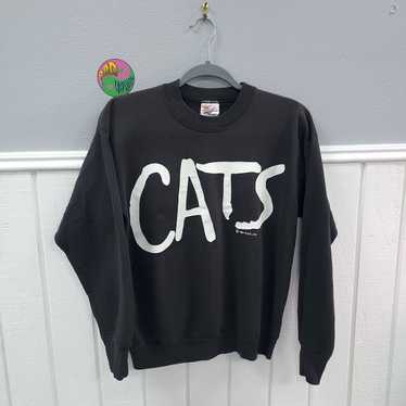 Vintage 1980's cats sweatshirt - Gem