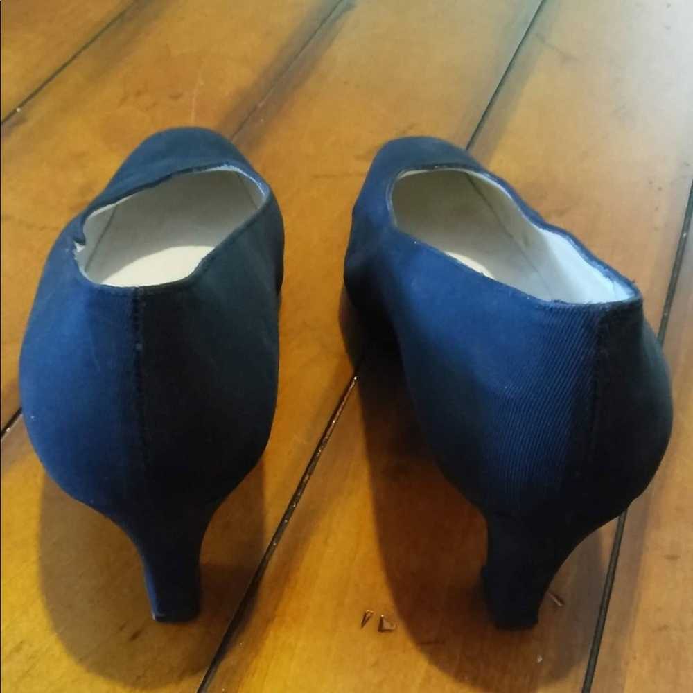 Giorgio Armani Giorgio Armani vintage heels black… - image 3