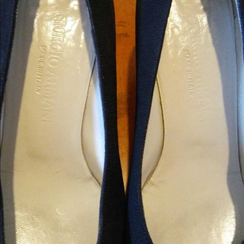 Giorgio Armani Giorgio Armani vintage heels black… - image 8
