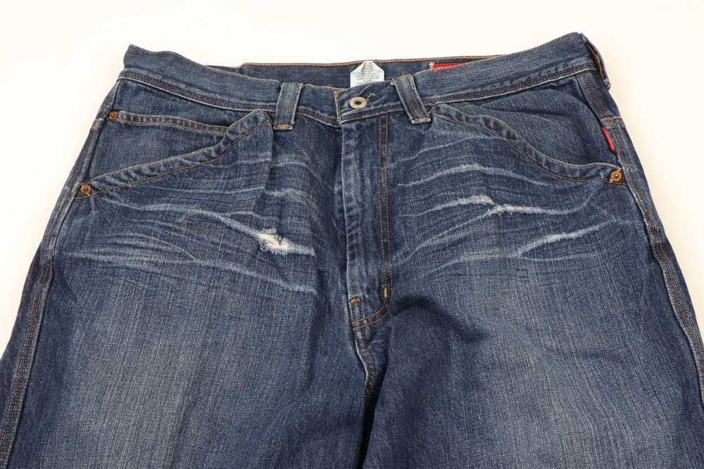 Guess × Vintage Vintage Guess Jeans Distressed Ba… - image 2