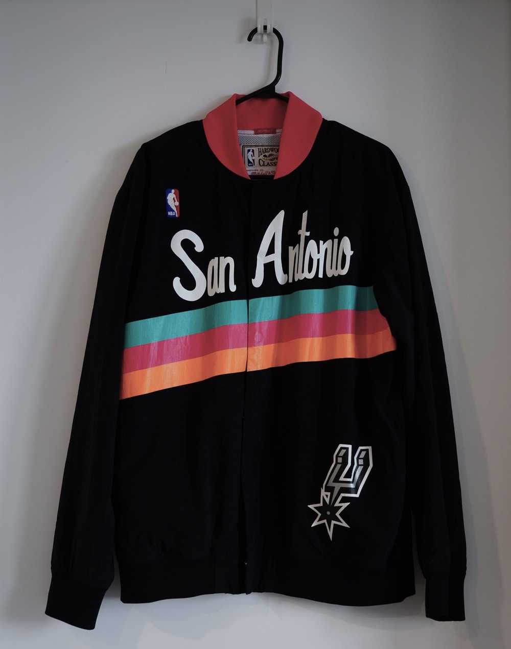 Mitchell & Ness Authentic Warm Up Jacket San Antonio Spurs 1994-95