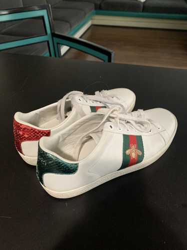 Gucci Women's New Ace Bee Embroidered Sneakers