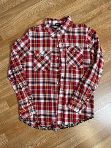 VTG Rattler's Brand Real Tree Camo Flannel, Mid-Weight Flannel Shirt, Men  Sz Lrg