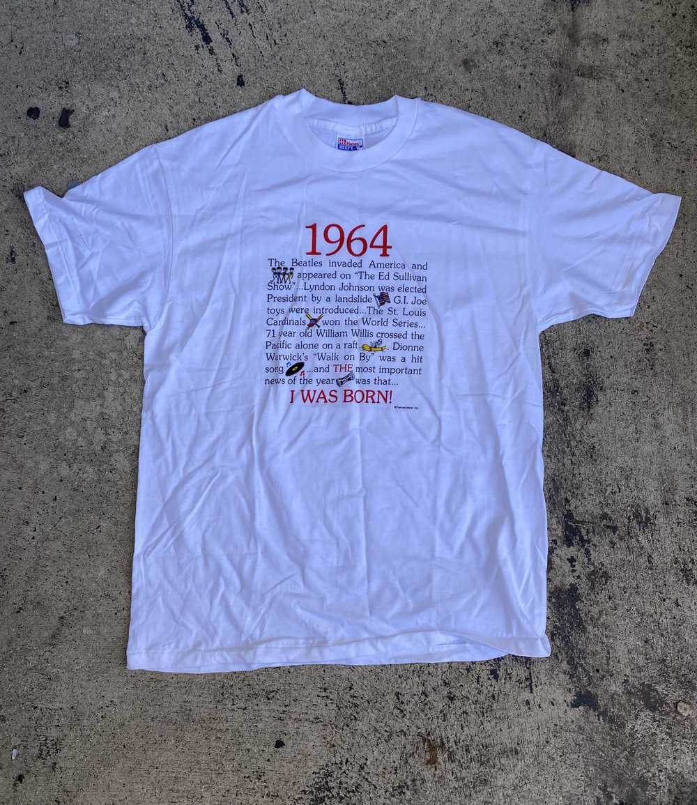 Vintage Vintage 1964 Funny Tee - image 1