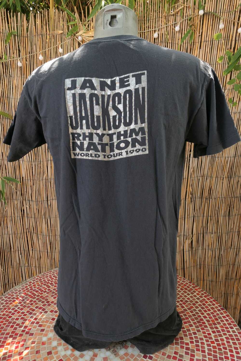 Vintage Vintage 1990 JANET JACKSON Rhythm Nation … - image 3