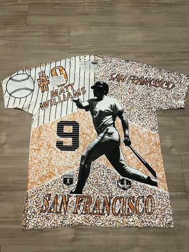 Vintage San Francisco Giants Shirt Small Black Single Stitch Baseball MLB  80s