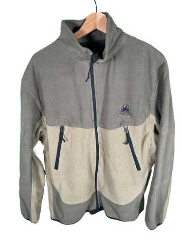 America × Streetwear Crane Nature Fleece Jacket