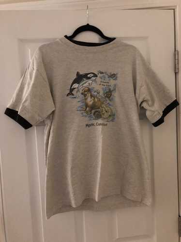 Vintage 90’s Mystic Aquarium Animal Tee