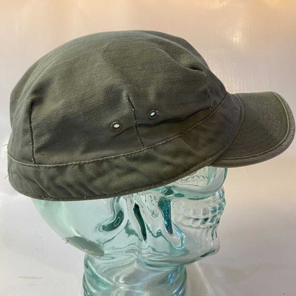 Vintage US Military 1943 Herringbone Twill Cap Ha… - image 2