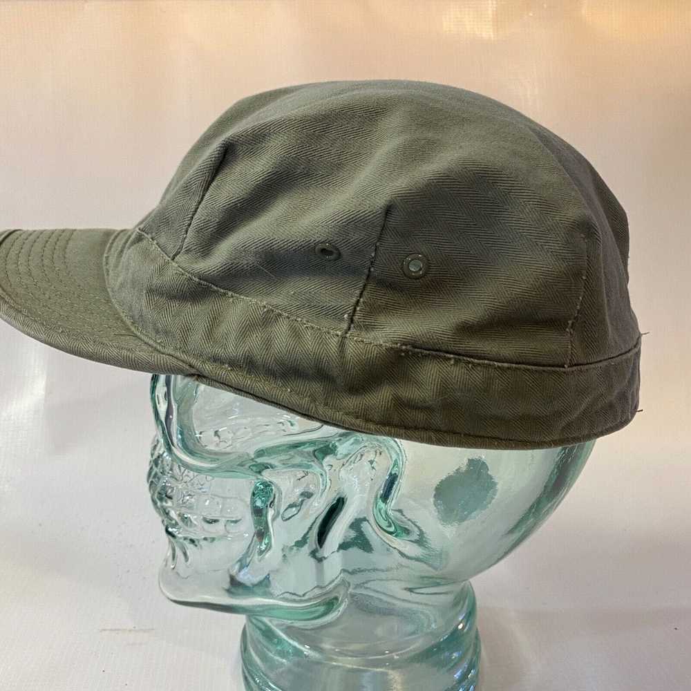 Vintage US Military 1943 Herringbone Twill Cap Ha… - image 4